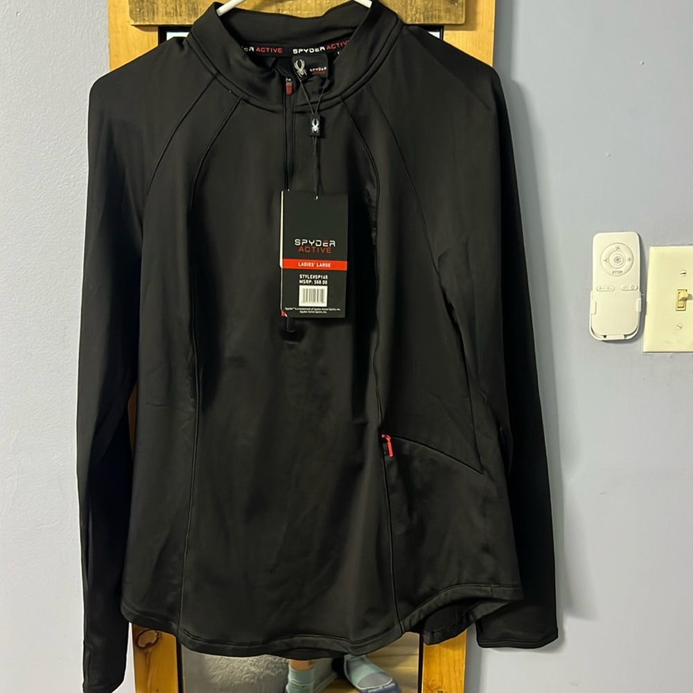 Spyder Active size: Large color: black NWT